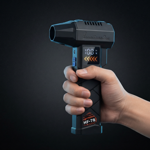 Jet blower held in one hand