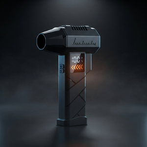 Jet blower on a dark background